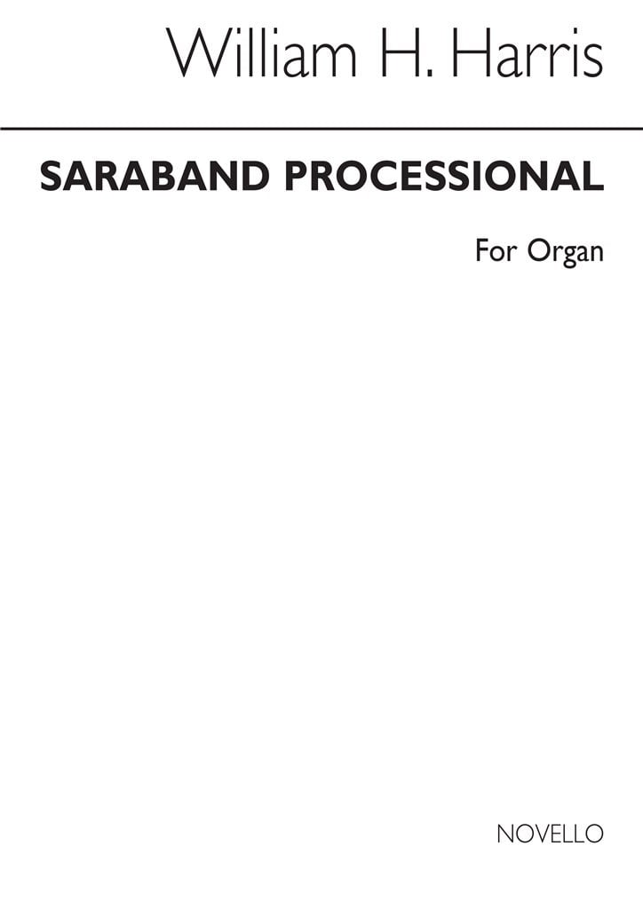 Saraband Processional for Organ